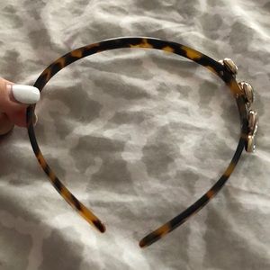 J. Crew Accessories - Jewel Tortoise Shell J. Crew Headband J. Crew Accessories - Jewel Tortoise Shell J. Crew Headband